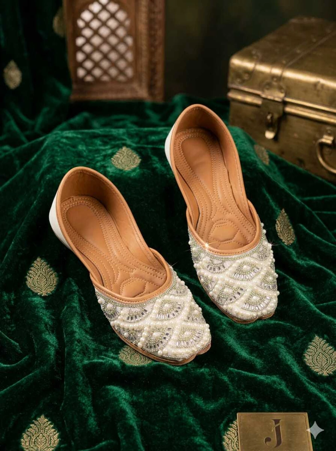Divastri Jutis For Women (White , 5) - Image 3