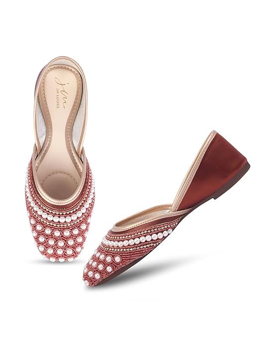 JM LOOKS Fashion Women Stylish Casual Fancy Bellies Attractive Design Comfortable Sole for Womens & Girls